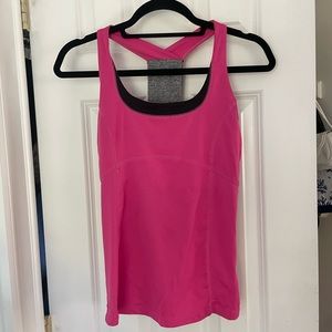 Athletic Hot Pink Tank
